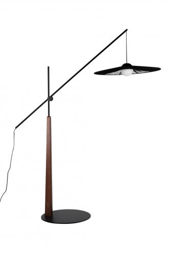 Belle Floor Lamp Black Front