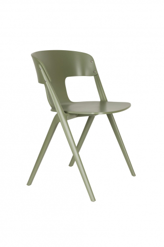 Horizon Outdoor Chair Forest Green Front Side
