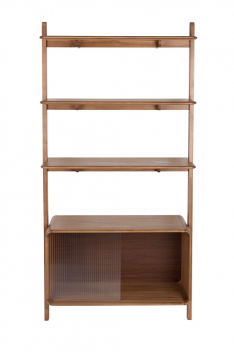 Rise Shelf Walnut Front