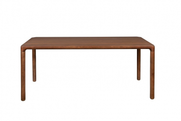 Table Storm 160x90 Walnut Front