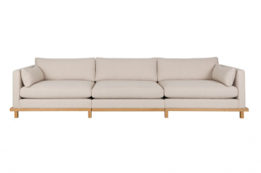 Sofa Blossom 4,5-Seater Oak Sand Front