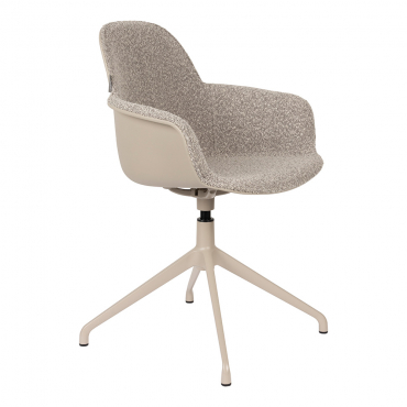 Albert Kuip Swivel Armchair Taupe 1