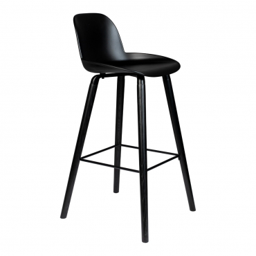 Albert Kuip Barkruk 75 cm Zwart 1