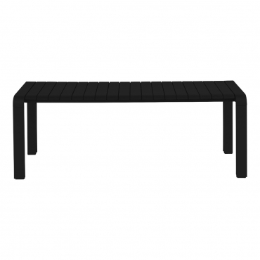 Vondel Garden Bench 129,5x45 Black 1