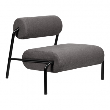 Lekima Lounge Chair Dark Grey 1