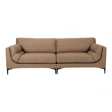 Balcony Sofa 3-seater Caramel 12