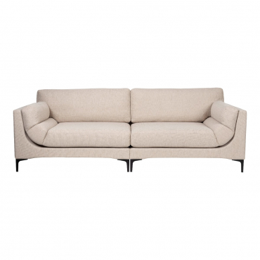 Balcony Sofa 3-seater Beige 1