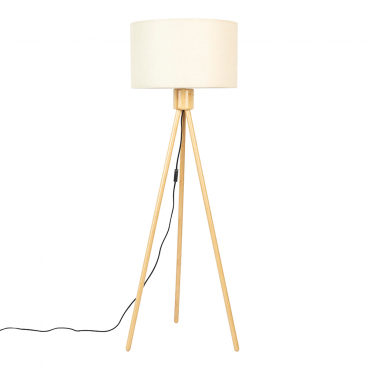 Fan Floor Lamp Bamboo 1