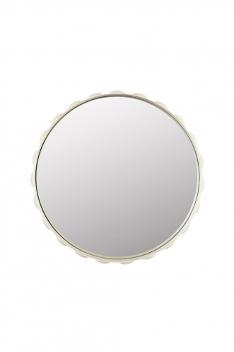 Bubbles Mirror Beige Front