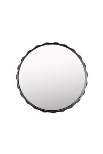 Bubbles Mirror Dark Brown Front