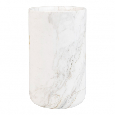 Fajen Vase Marble White 1