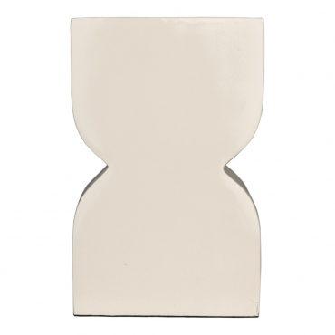 Cones Vase L Shiny Beige 1