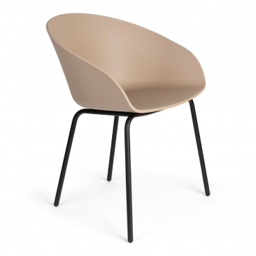 Void Armchair Latte Brown 15