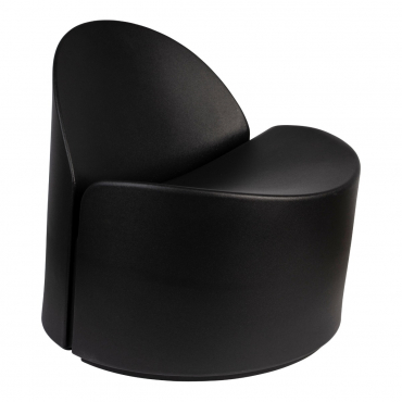 Bloom Lounge Chair Black-Black 1