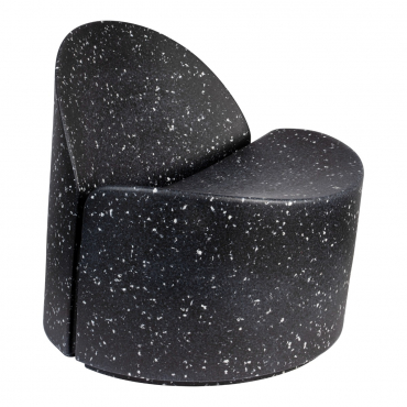 Bloom Lounge Chair Black-Galaxy 1