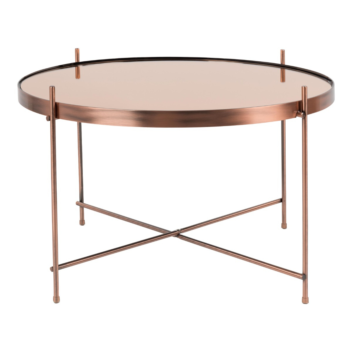Schrikken Decoderen Geaccepteerd Cupid Side Table L Copper | Zuiver