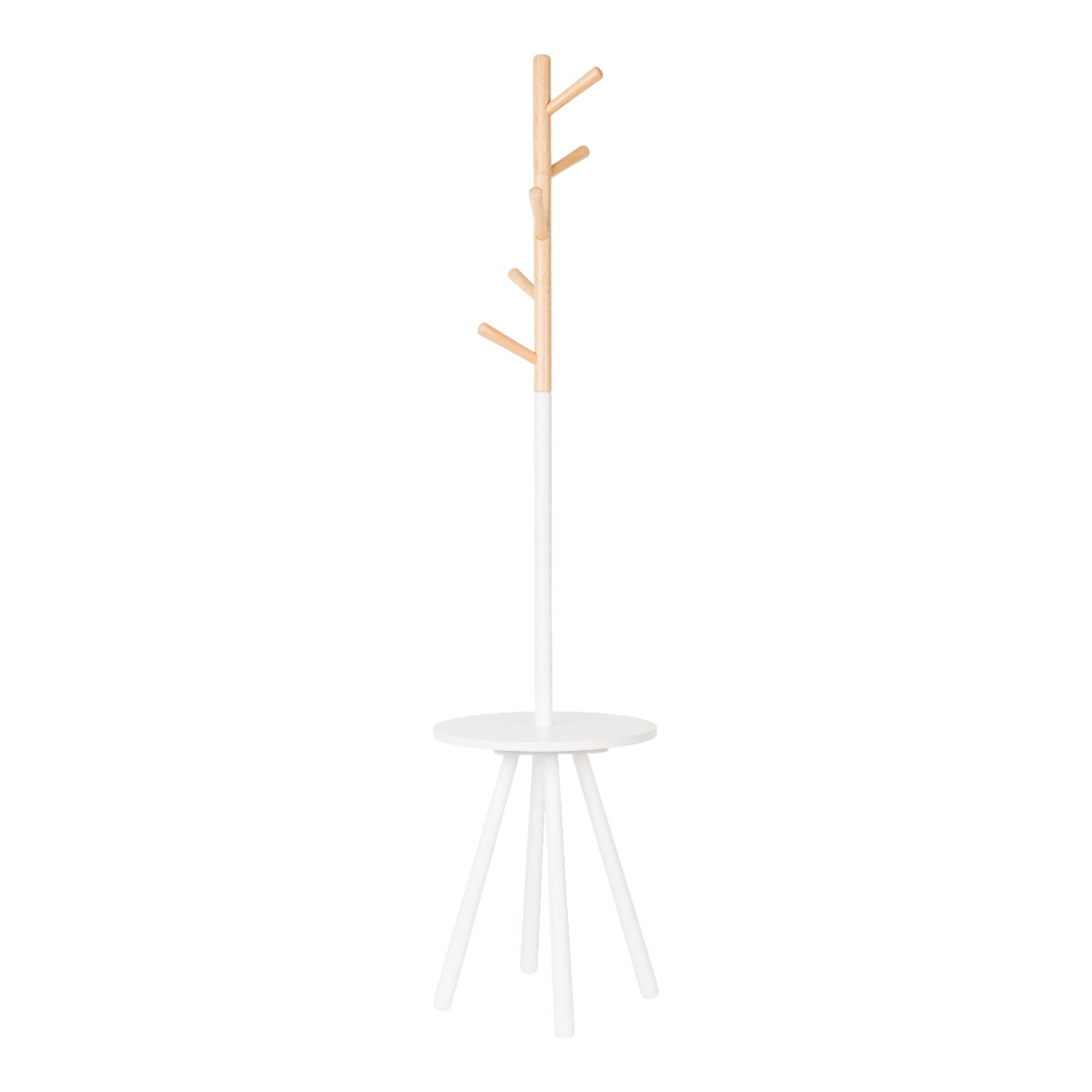 Bianco Zuiver 7100006 Coat Rack Pinnacle Legno 59 x 56 x 176 cm 