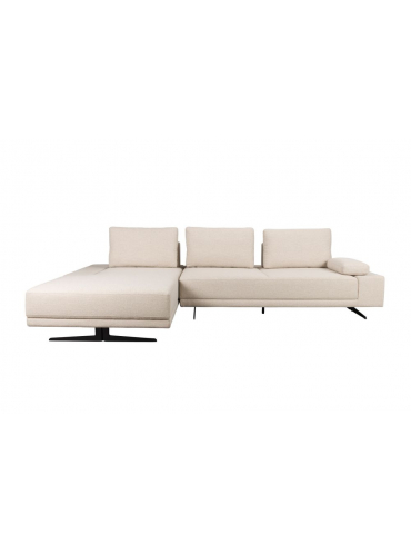Shelly Sofa Off-White Left Chaise Longue Front