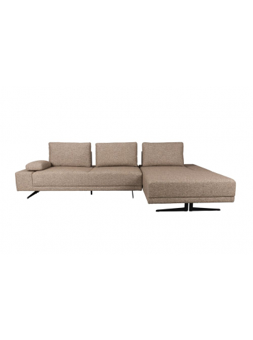 Shelly Sofa Cinnamon Right Chaise Longue Front