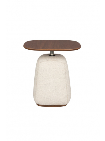 Shelly Side Table Off-White Front