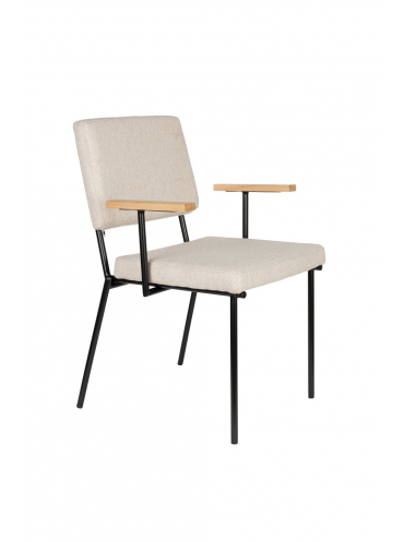 Fellow Armchair Off-White Front Side