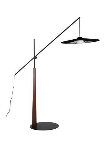 Belle Floor Lamp Black Front