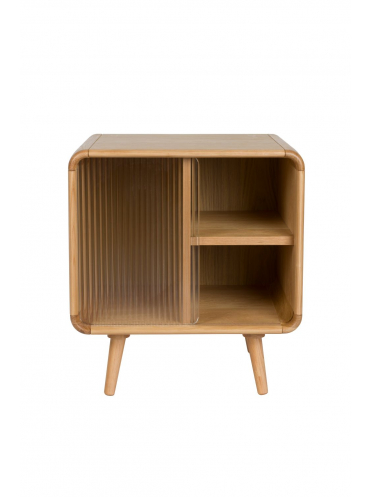 Rise Side Table Natural Front