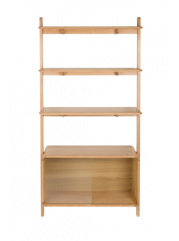 Rise Shelf Natural Front