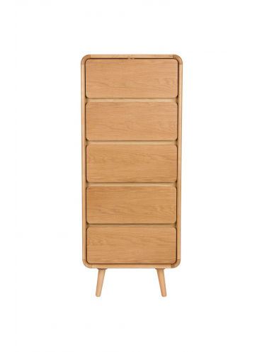 Rise Cabinet Natural Front