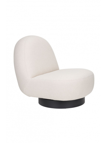 Eden Lounge Chair Latte Front Side