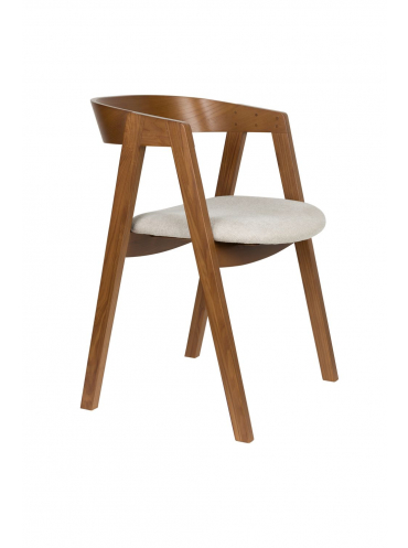 Mads Chair Walnut Front Side