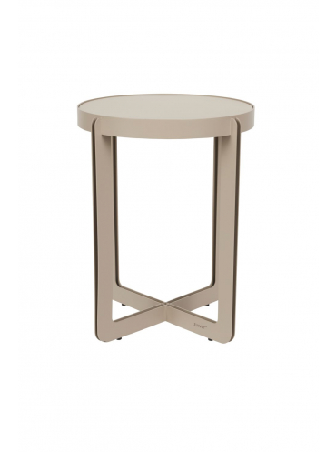 Centre Side Table Beige Front