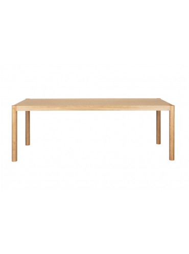 Sticks Table 220x90 Natural Front
