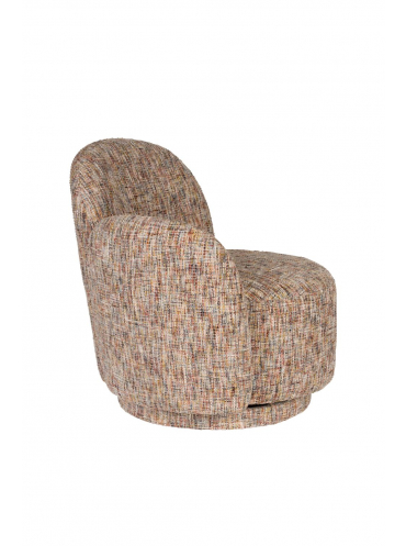 Lounge Chair Rose Multicolour Front Side