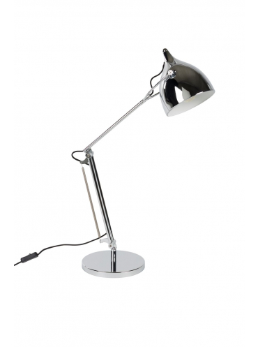 Desk Lamp Reader Chrome Front