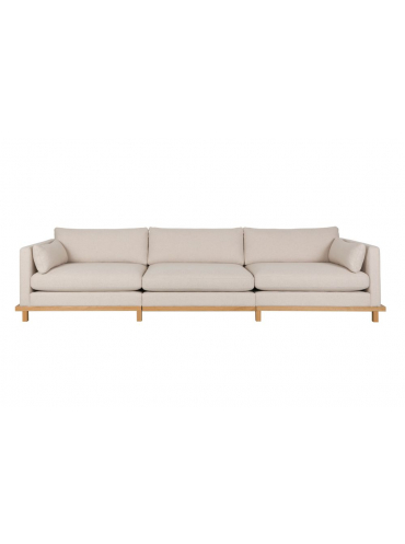 Sofa Blossom 4,5-Seater Oak Sand Front