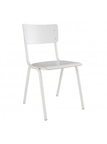Back To School HPL Chair White 1