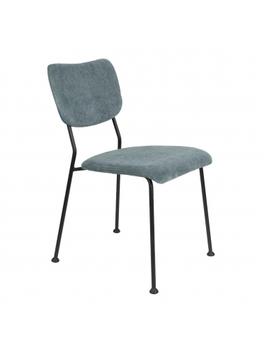 Benson Chair Grey/Blue 1