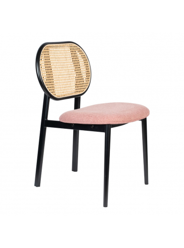 Spike Chair Natural/Pink 1