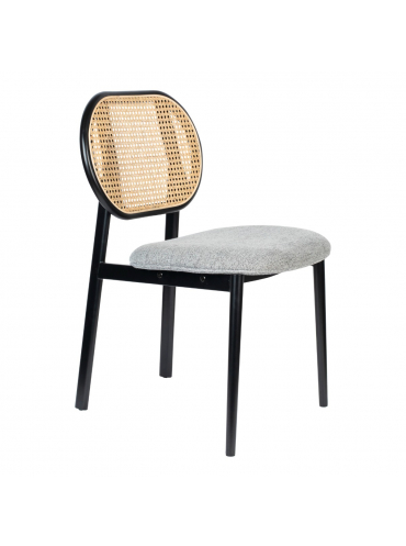 Spike Chair Natural/Grey 1