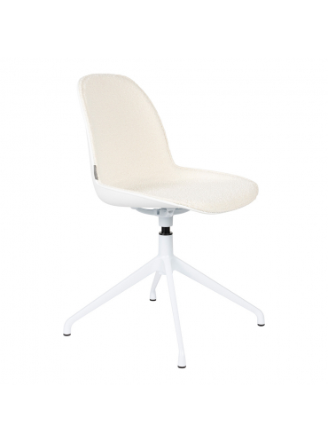 Albert Kuip Swivel Chair White 1