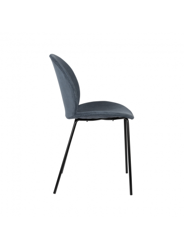 Bonnet Chair Grey/Blue 12