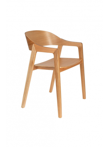 Westlake Chair Natural Front Side