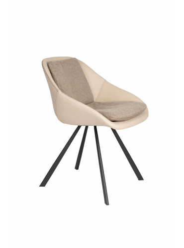 Wakefield Chair Ivory Front Side