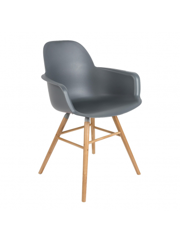 Albert Kuip Armchair Dark Grey 1