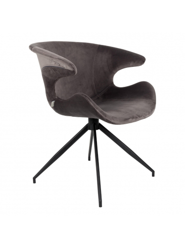 Mia Armchair Grey 1