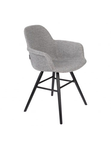 Albert Kuip Soft Armchair Light Grey 1