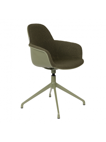 Albert Kuip Swivel Armchair Green 1