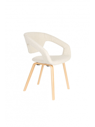 Flexback Chair Beige Front Side