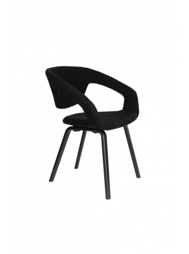Flexback Chair Black Front Side